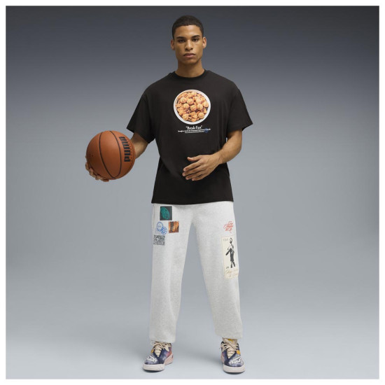 Puma Ανδρική κοντομάνικη μπλούζα Hooptopia Break Fast Tee